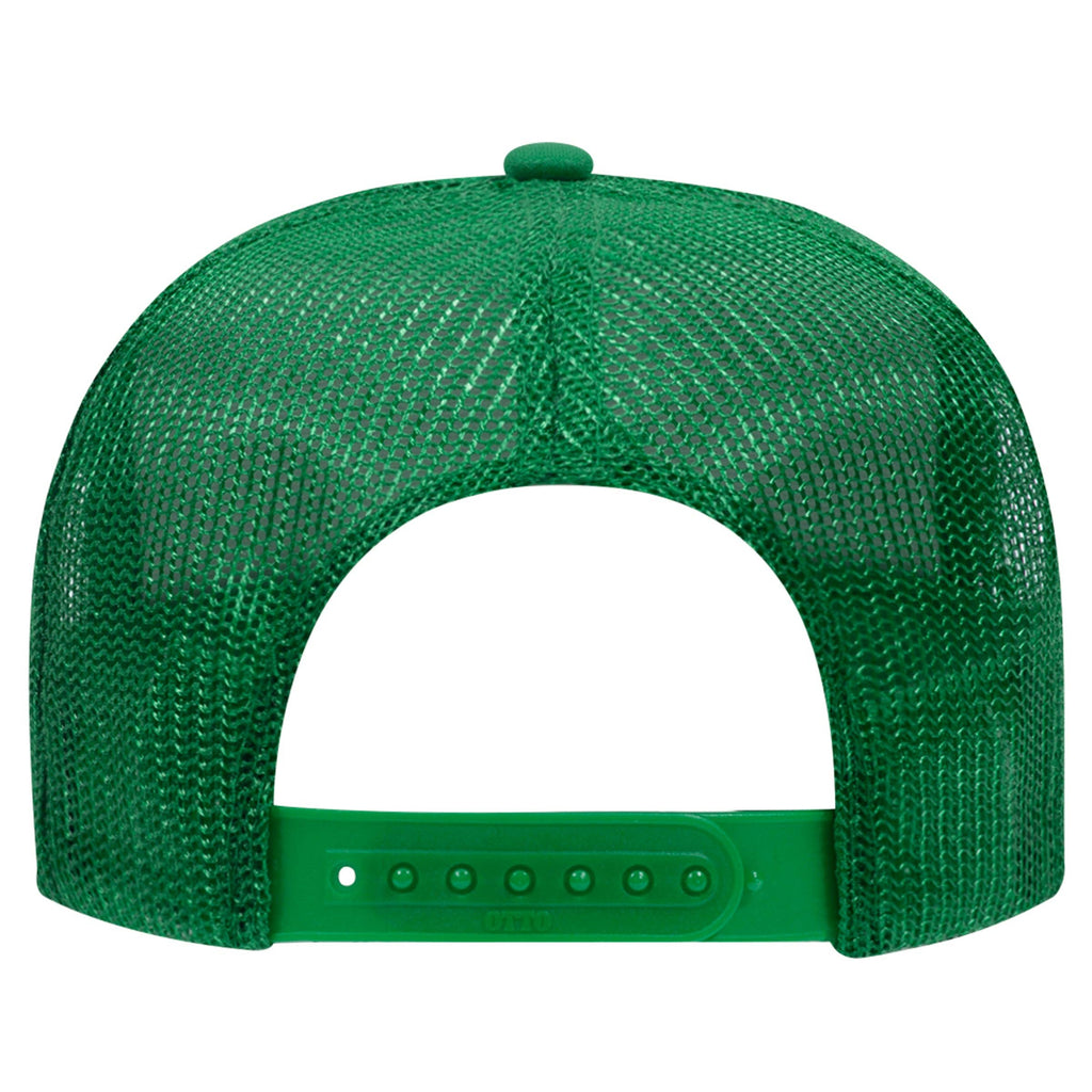 Otto 5-Panel High Crown Foam Trucker Hats, Mesh Back Cap - 39-165: N.Pnk/Wht/N.Pnk