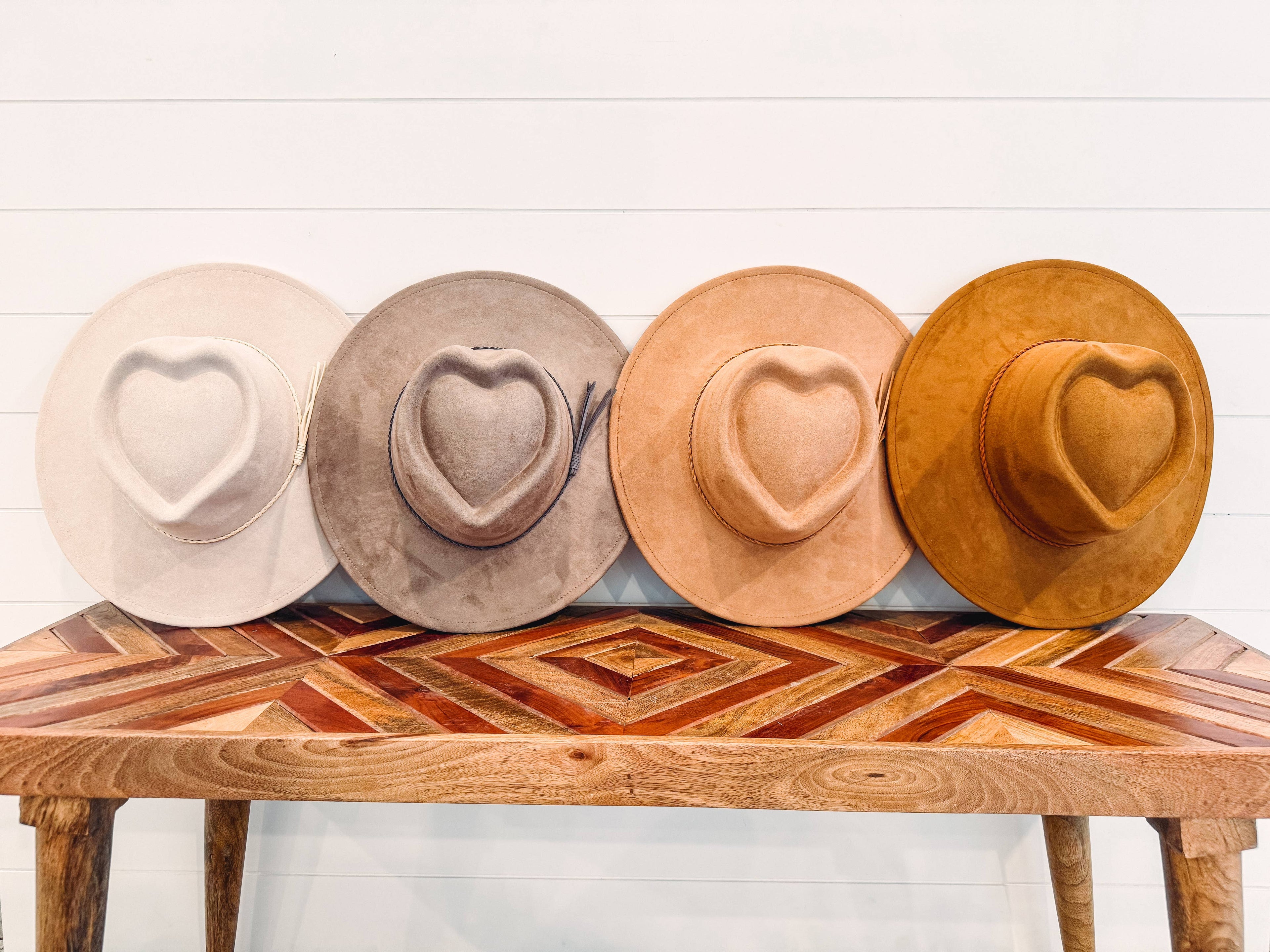 Heart Shaped Hat Blank: Stone