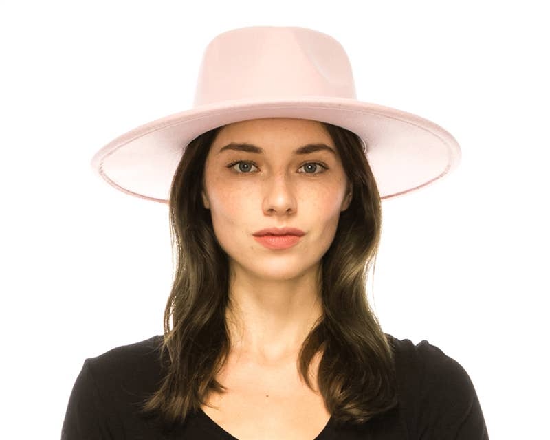 The Original Vegan Felt Rancher Hat - Many Colors!: Dusty Blue