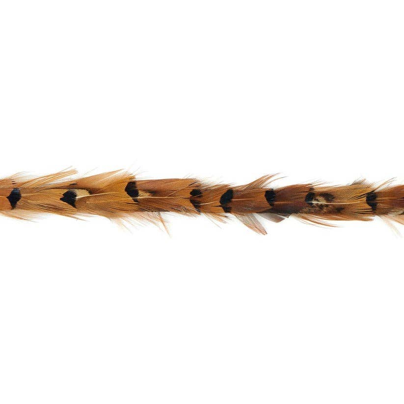 Feather Tape Trim w/Heart - Natural
