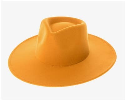 The Original Vegan Felt Rancher Hat - Many Colors!: Dusty Blue
