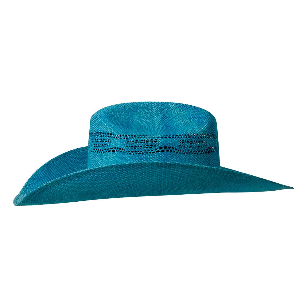 New Western Cowboy Straw Hat- Style American Maverick: Tan / MD