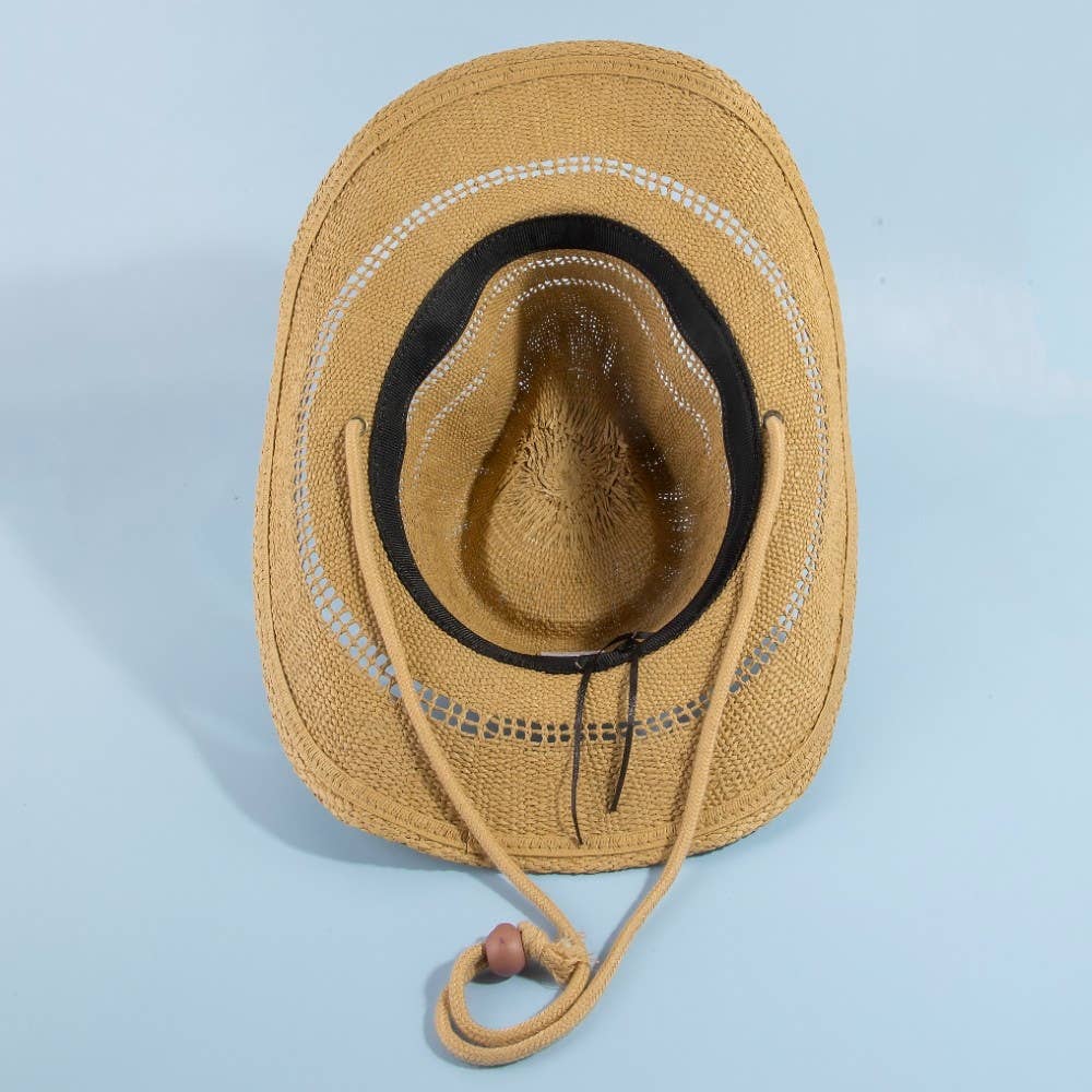 Straw Weave Cowboy Hat: IV