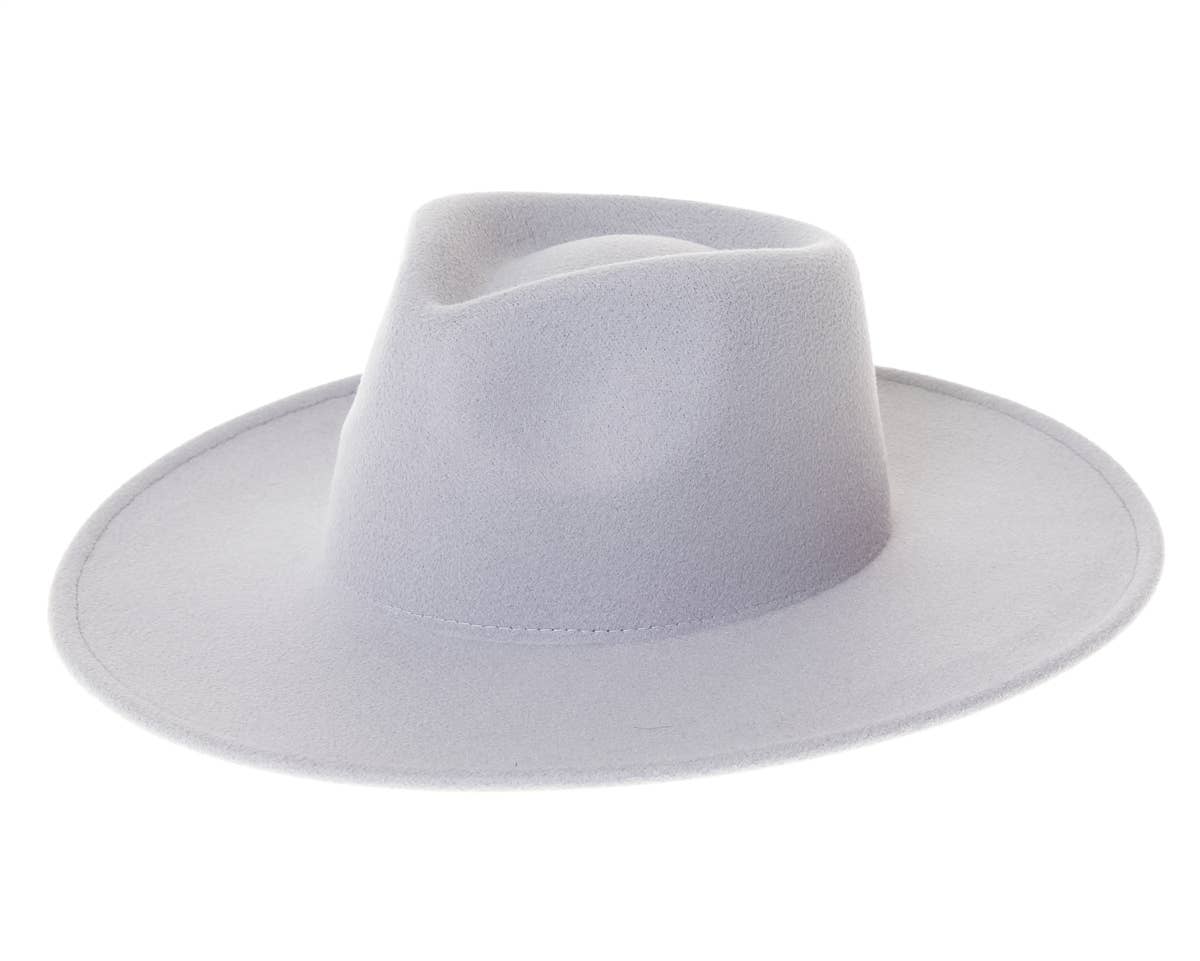 The Original Vegan Felt Rancher Hat - Many Colors!: Dusty Blue