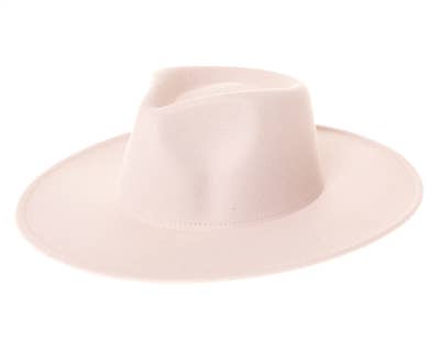 The Original Vegan Felt Rancher Hat - Many Colors!: Dusty Blue