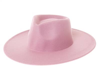 The Original Vegan Felt Rancher Hat - Many Colors!: Dusty Blue
