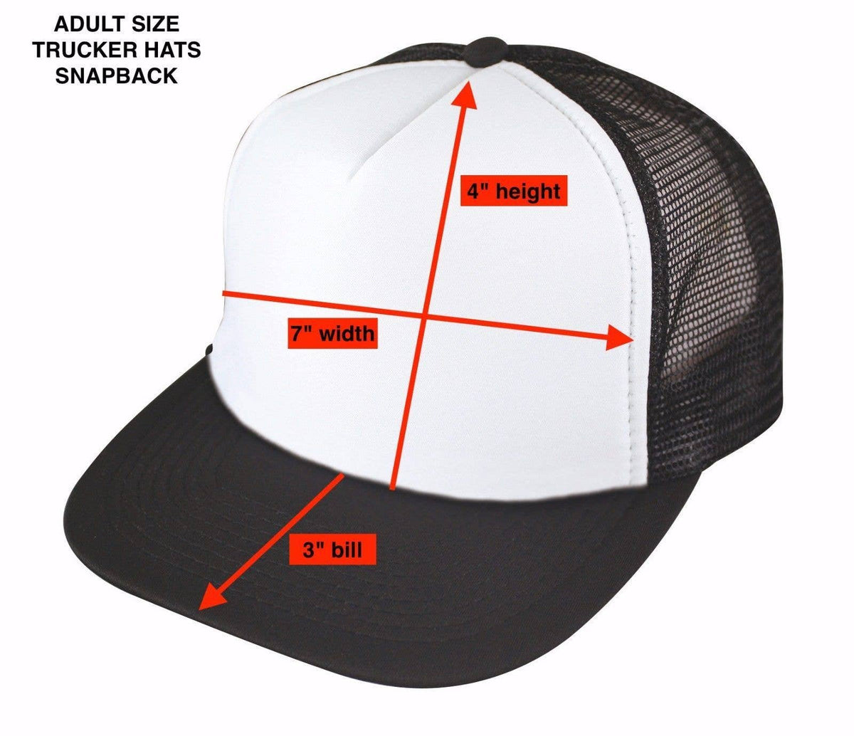 Nissun Classic Trucker Baseball Hats Caps Foam Mesh Blank Solid Two Tone Snapback: Maroon/White