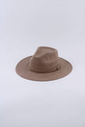 Vegan Suede Rancher Hat - Mocha: Medium