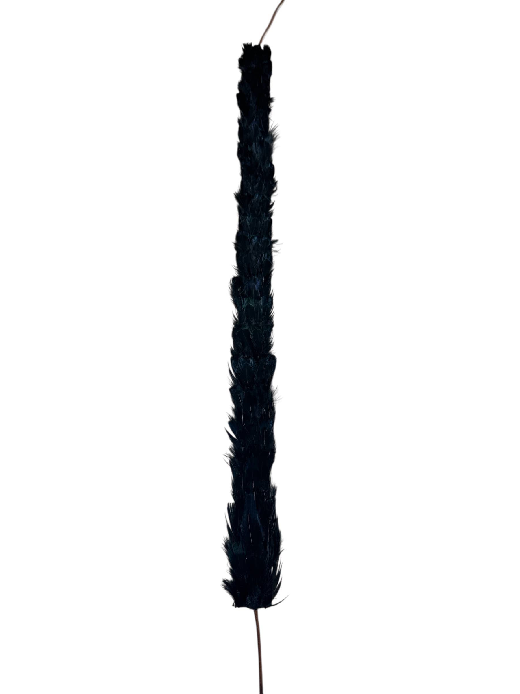 Feather hat band with strap: Feather #4