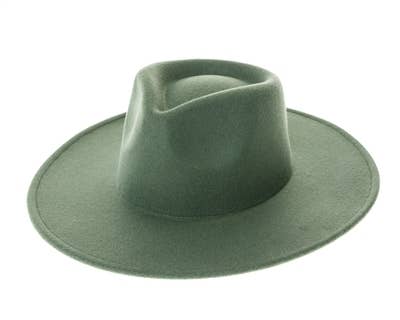 The Original Vegan Felt Rancher Hat - Many Colors!: Dusty Blue