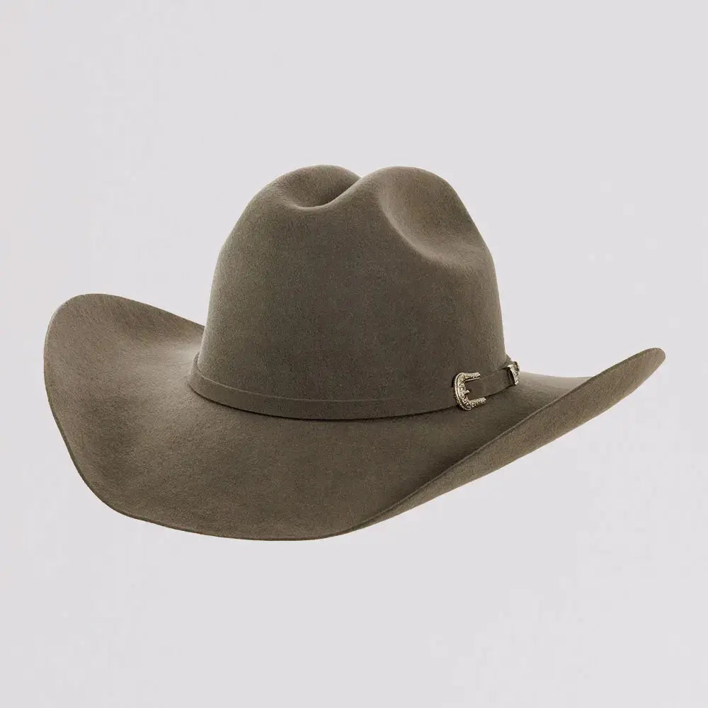 100% Wool Felt Western Cowboy Hat - Style Cattleman: Gunsmoke / LG
