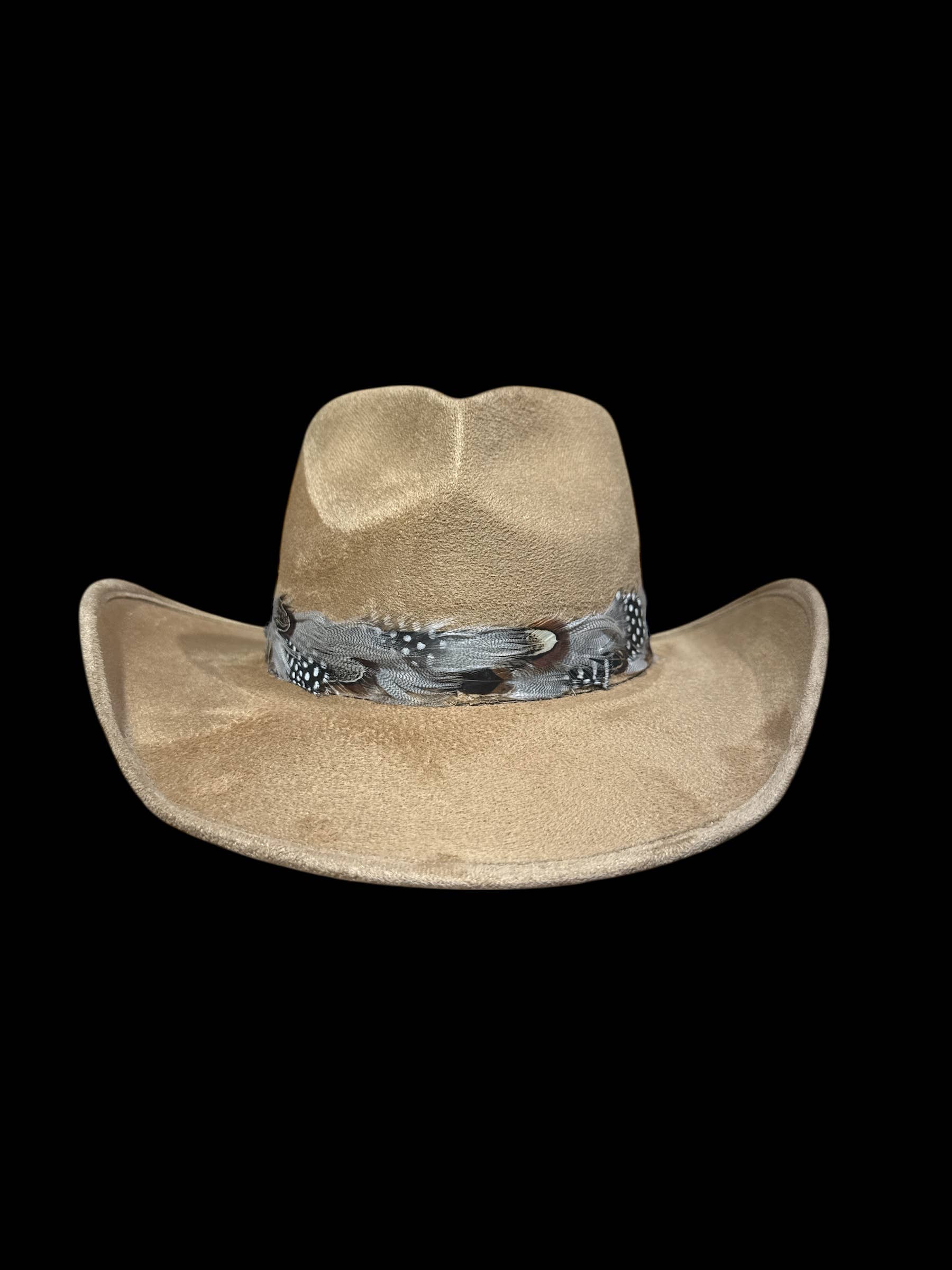 Feather hat band with strap: Feather #4
