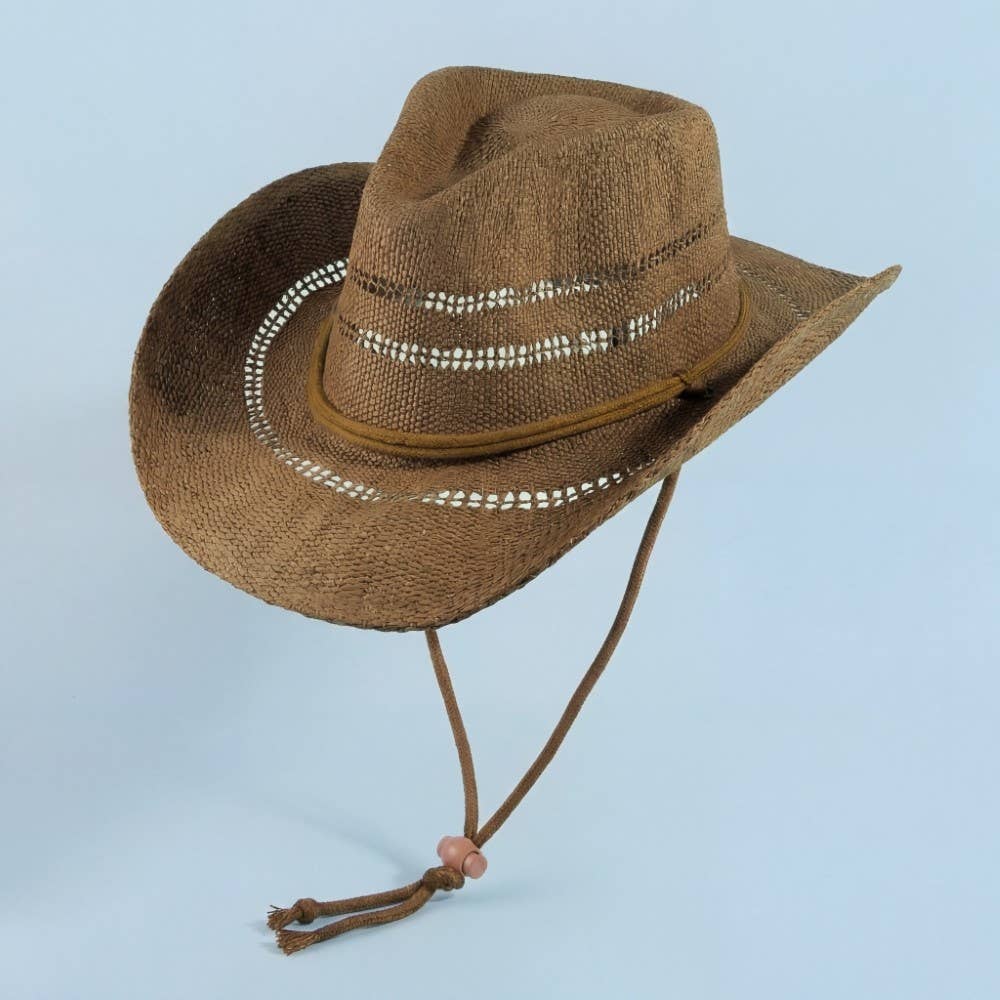 Straw Weave Cowboy Hat: IV