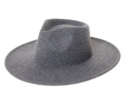 The Original Vegan Felt Rancher Hat - Many Colors!: Dusty Blue