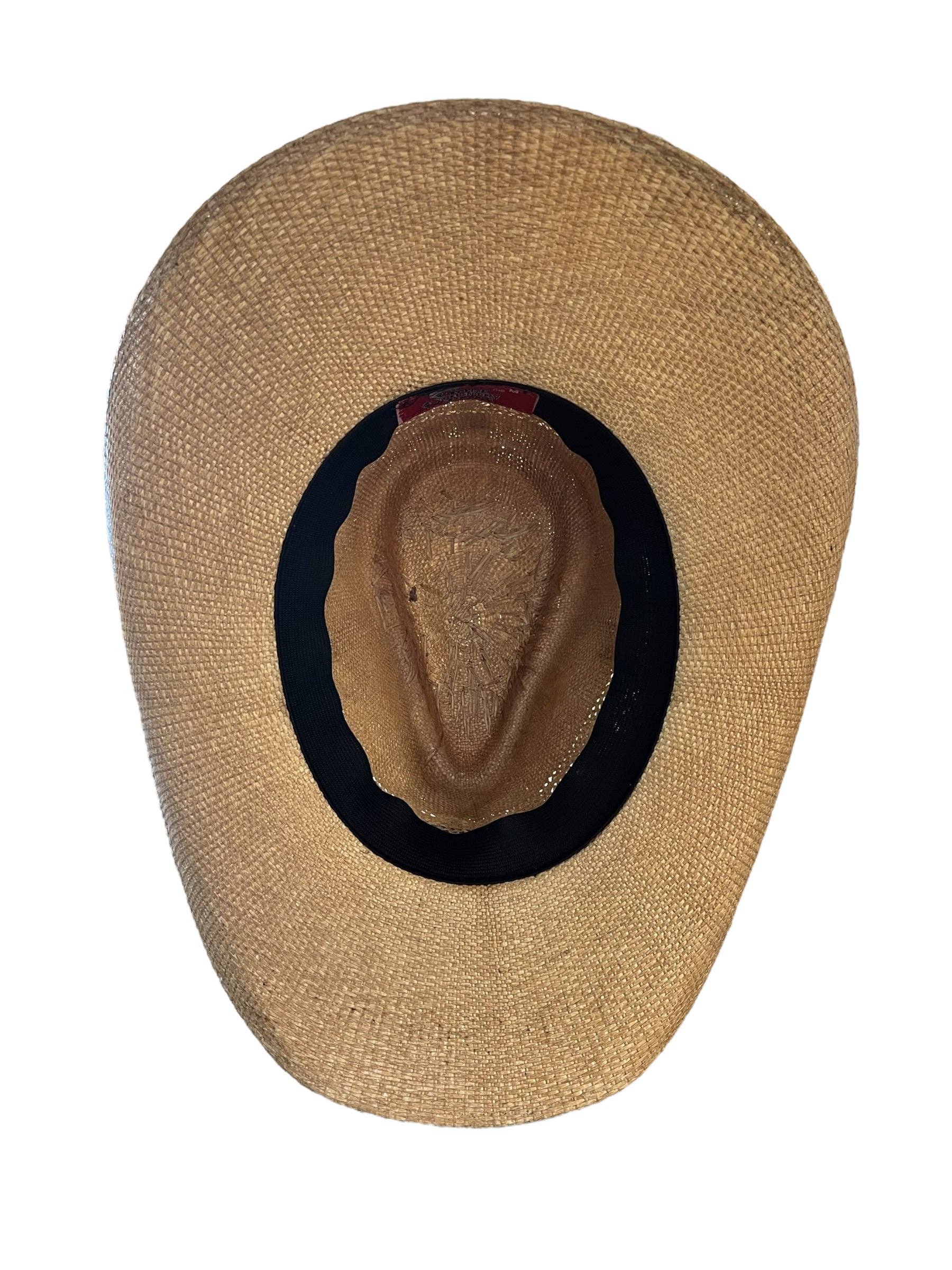 DURANGO TOBACCO BANGORA STRAW 218: Large  fits 7-3/8-7-1/2