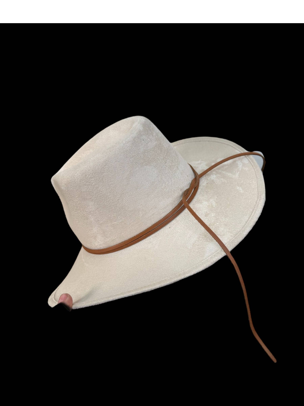 Faux Sued hat accessories: Faux suede strip 5ft+