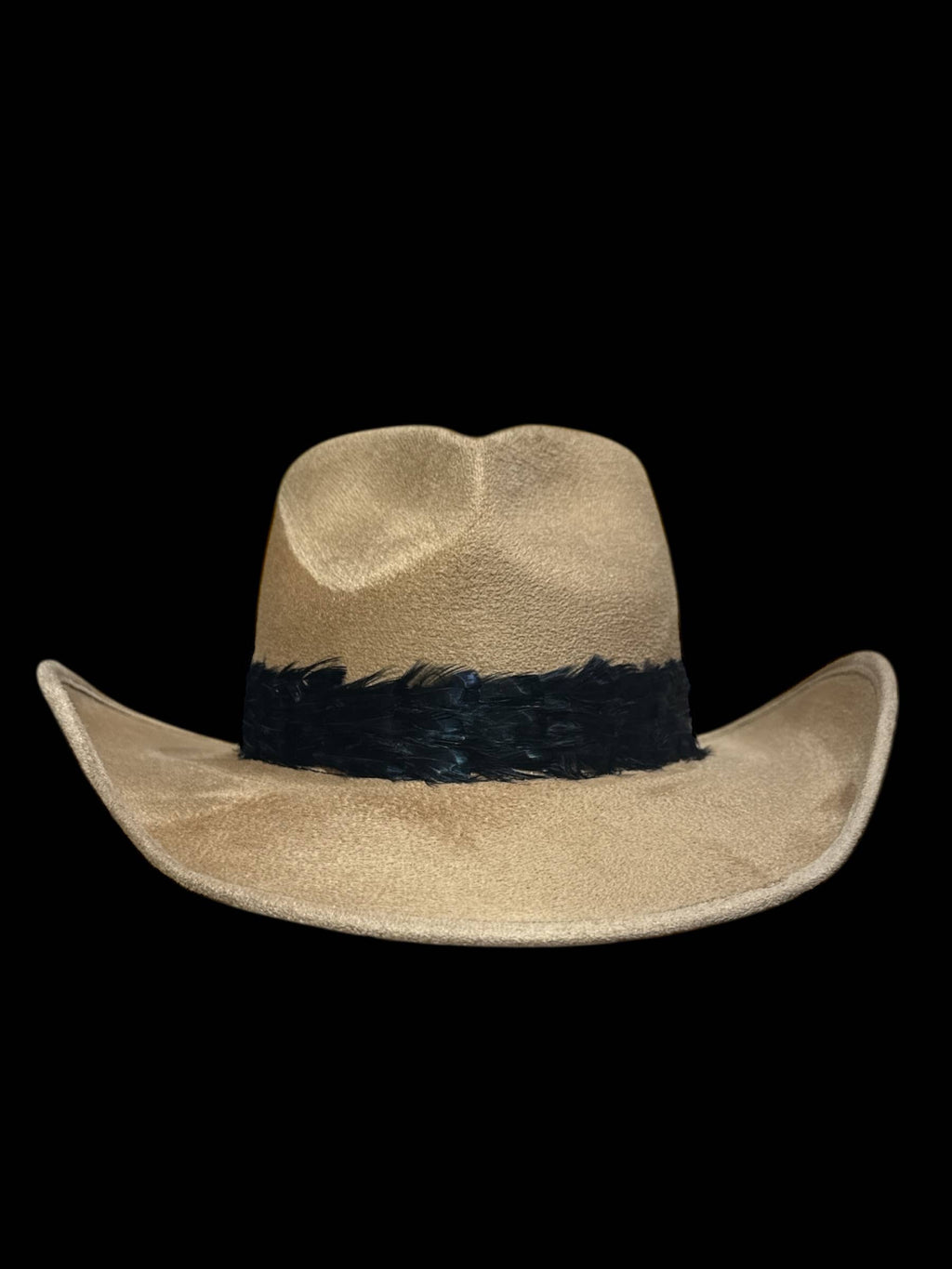 Feather hat band with strap: Feather #6