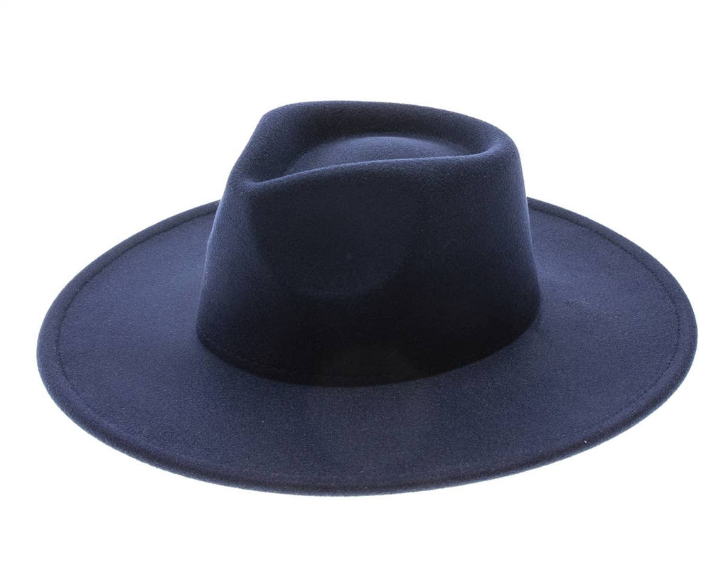 The Original Vegan Felt Rancher Hat - Many Colors!: Dusty Blue