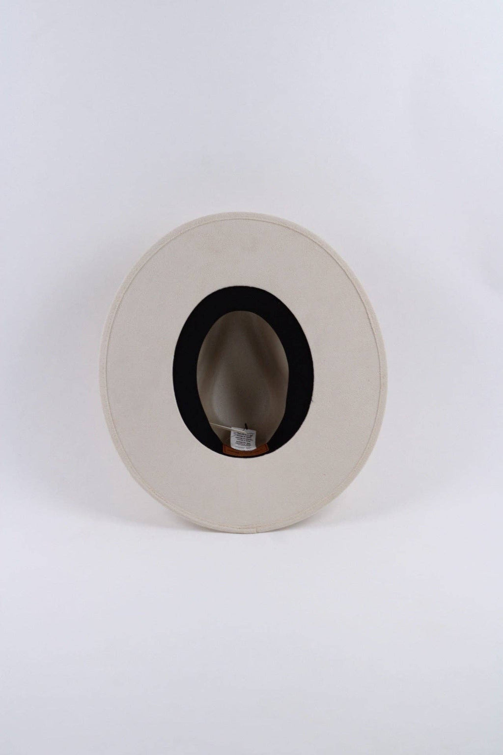 Vegan Suede Rancher Hat - Ivory: Medium