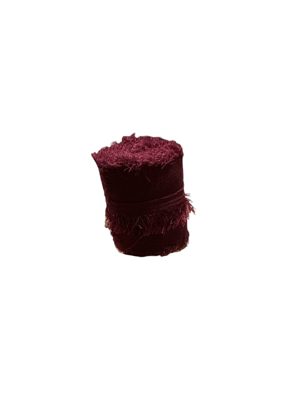 Chiffon Silk Ribbon: Eggplant