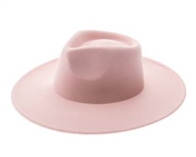 The Original Vegan Felt Rancher Hat - Many Colors!: Dusty Blue