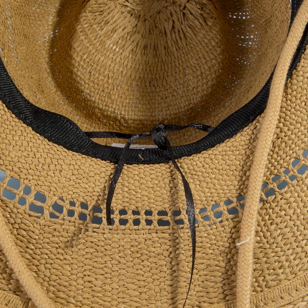 Straw Weave Cowboy Hat: IV