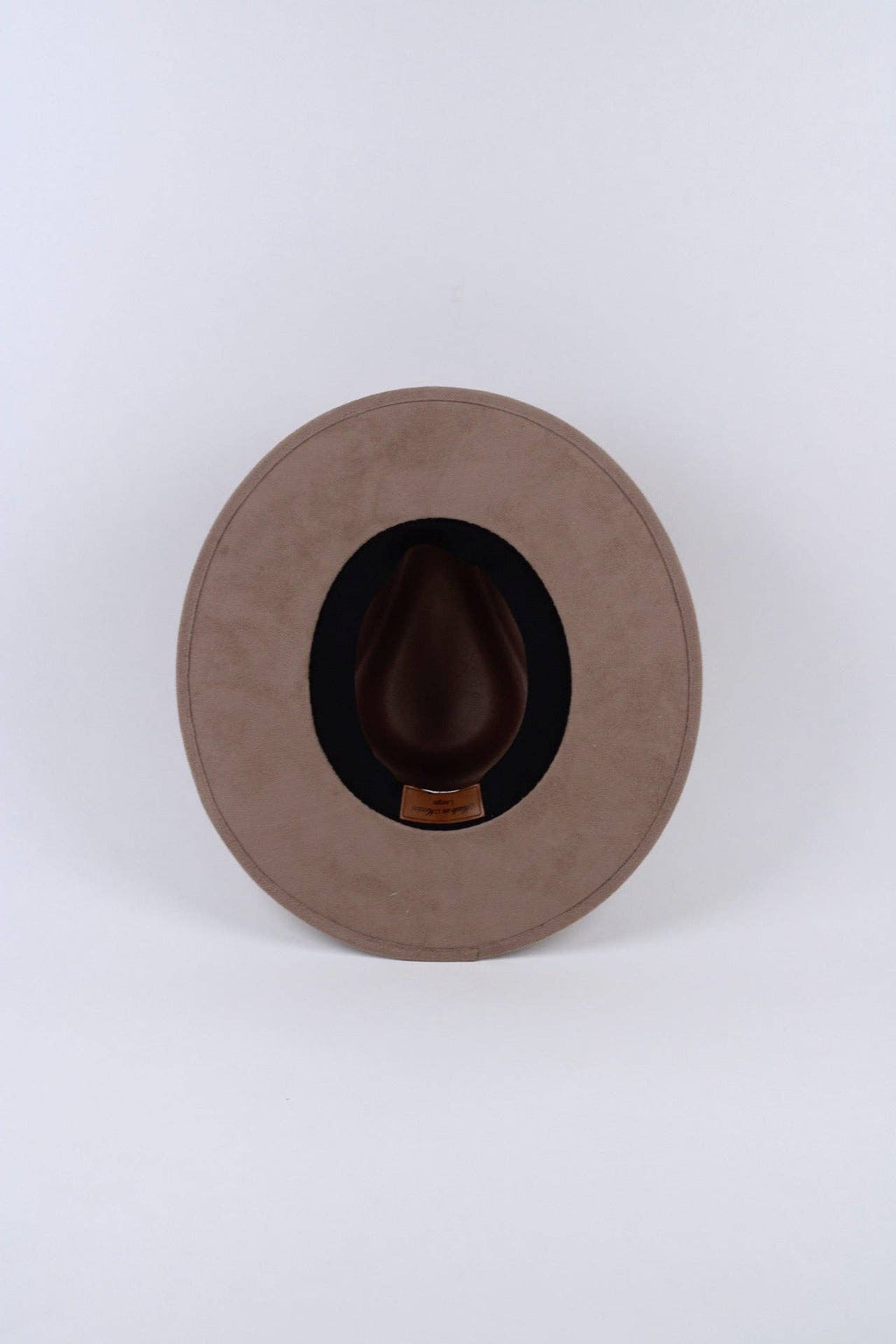Vegan Suede Rancher Hat - Mocha: Medium