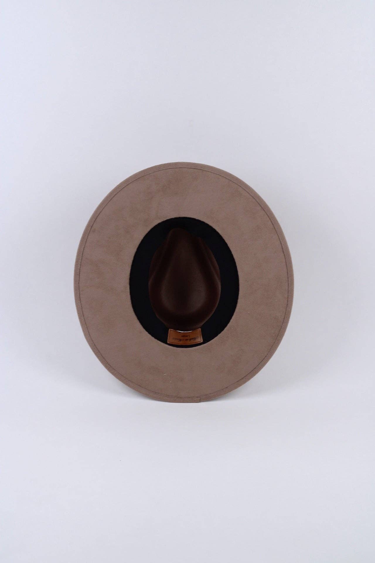 Vegan Suede Rancher Hat - Mocha: Medium
