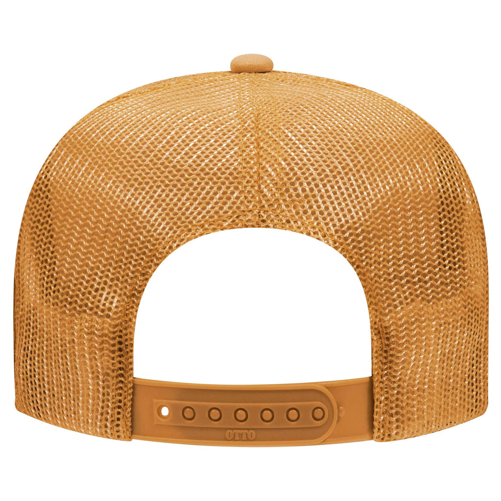 Otto 5-Panel High Crown Foam Trucker Hats, Mesh Back Cap - 39-165: N.Pnk/Wht/N.Pnk