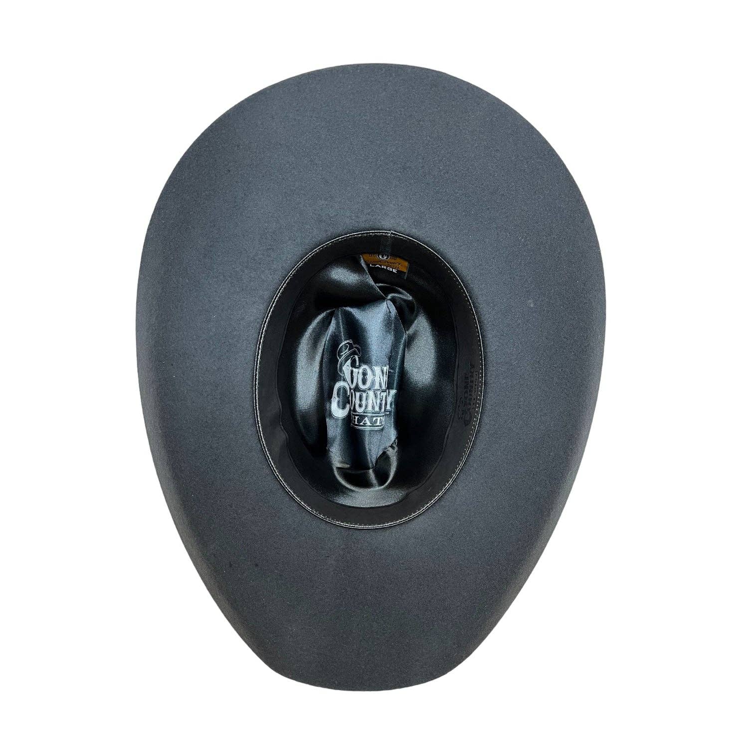 YELLOWSTONE GUN METAL 5X WOOL: 7-3/4