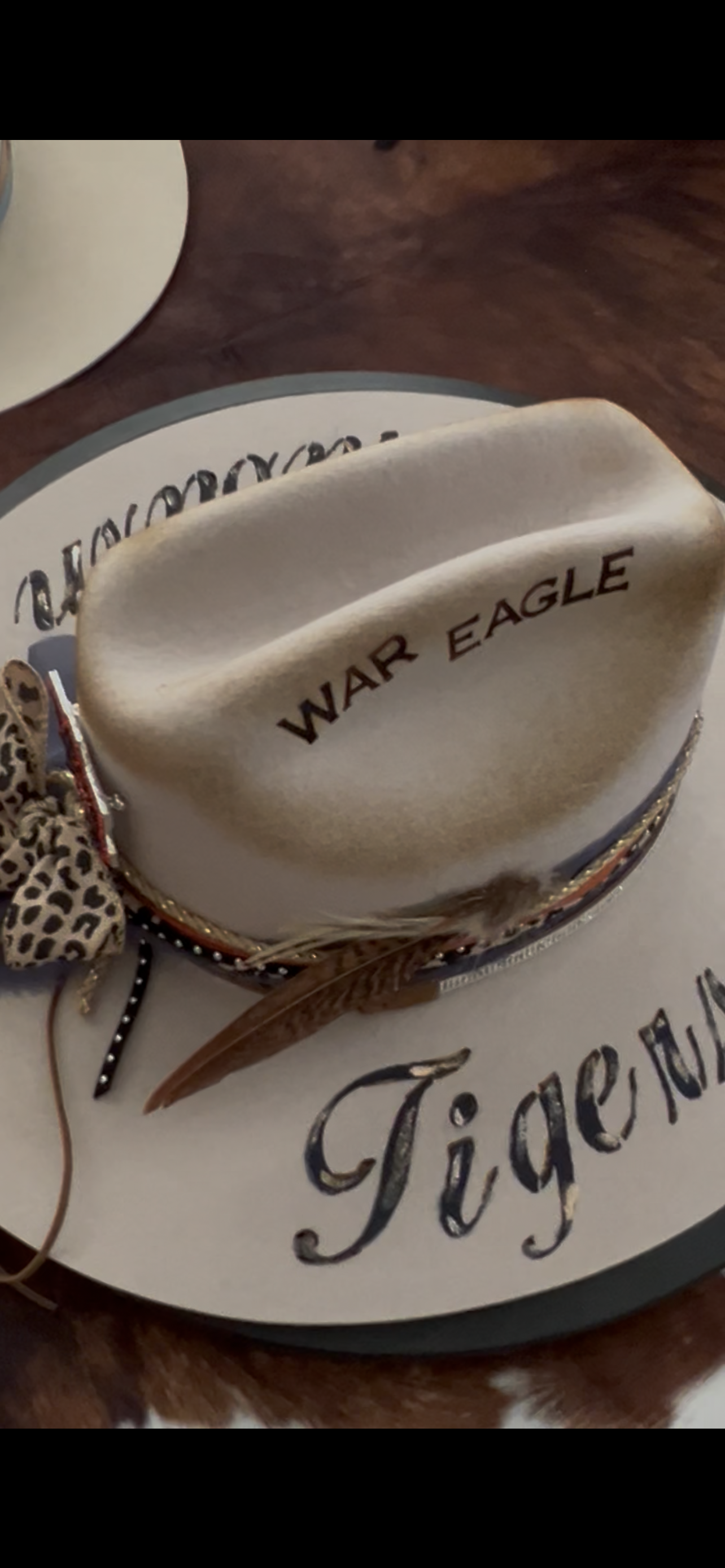 War Eagle Gone Wild- Custom Fedora